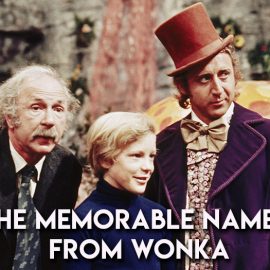 Characters from the 1971 movie Willie Wonka and the Chocolate Factory