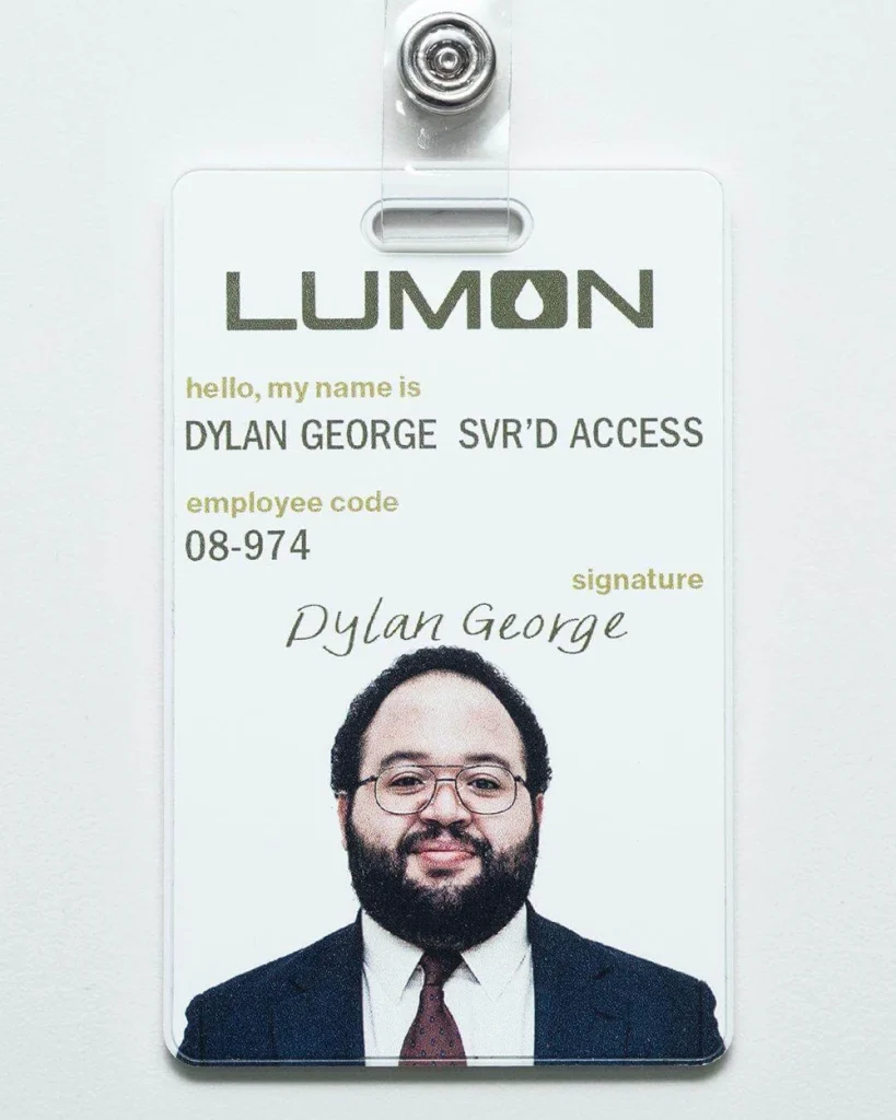 Lumon ID of Dylan G.